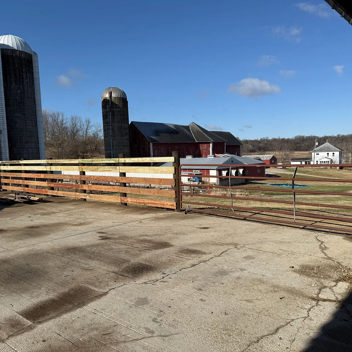 Renovated Wild Type Ranch livestock training pen
